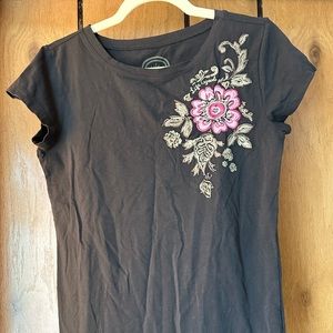 Life is Good embroidered shirt (medium)